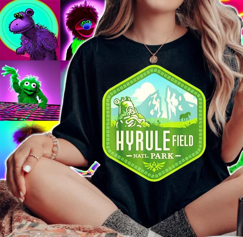 Hyrule National Park T-Shirt t-shirt woman shirt