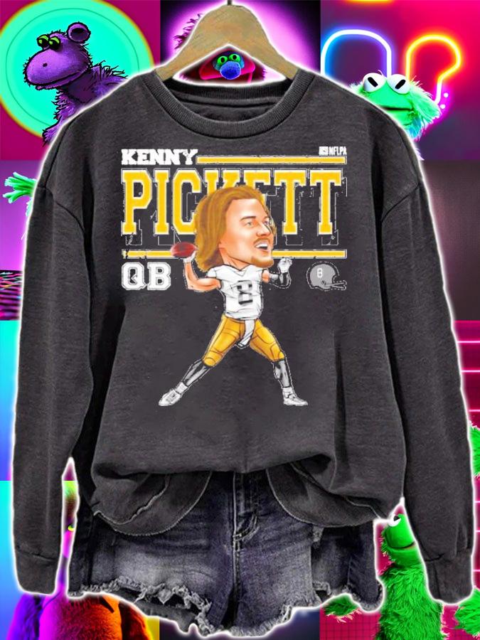 Kenny Pickett Pittsburgh Cartoon Football Shirt t-shirt sweatshirt