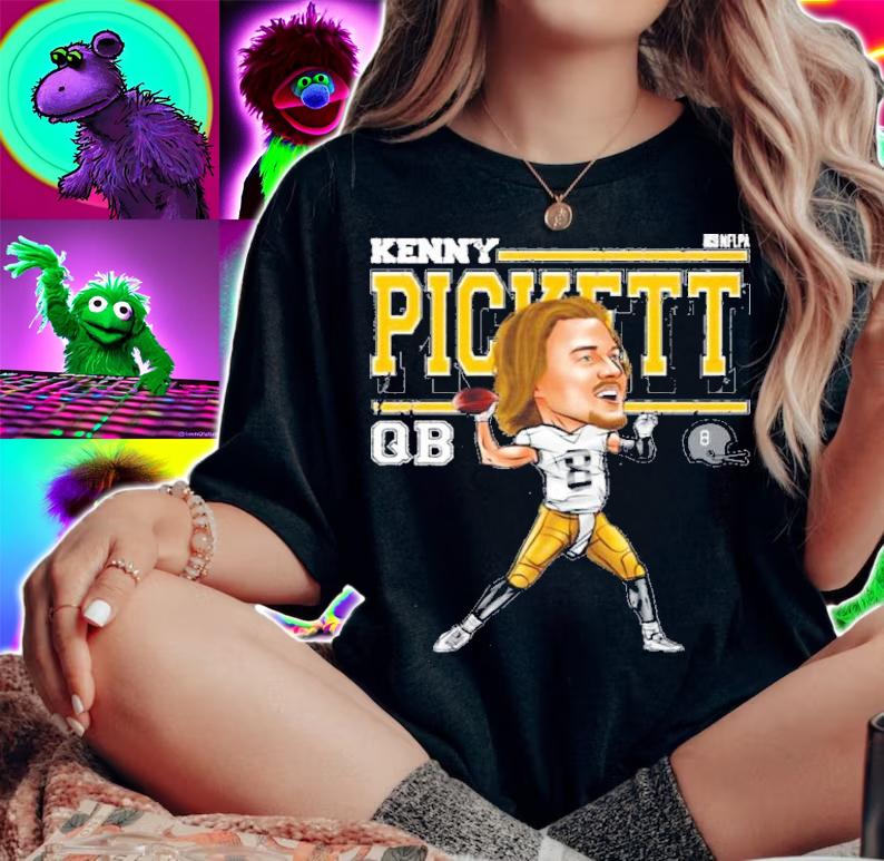 Kenny Pickett Pittsburgh Cartoon Football Shirt t-shirt woman shirt