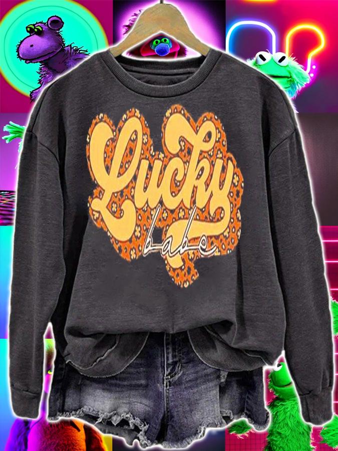 Lucky Babe Png T-Shirt t-shirt sweatshirt