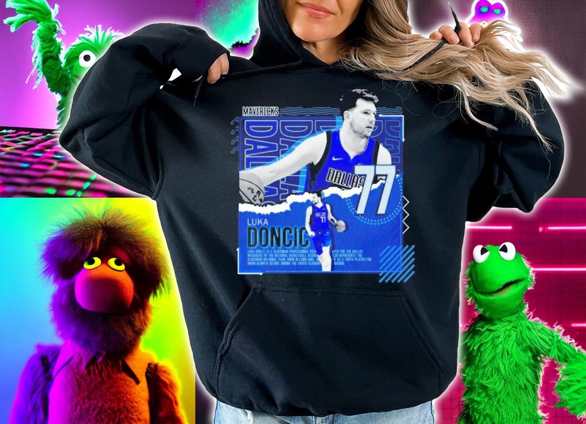 Luka Doncic Basketball Paper Poster Mavericks Shirt t-shirt hoodie