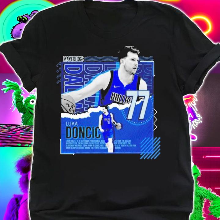 Luka Doncic Basketball Paper Poster Mavericks Shirt t-shirt shirt
