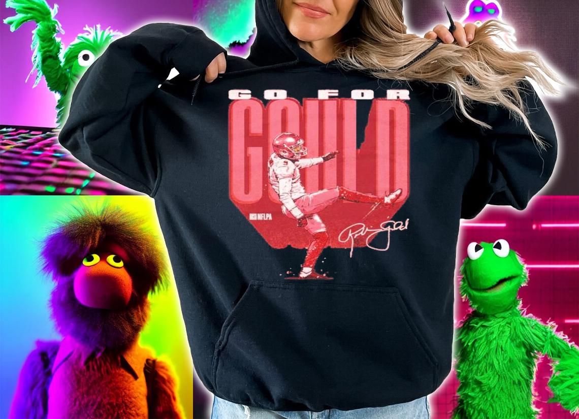 Robbie Gould San Francisco Go For Gould Bold Football Shirt t-shirt hoodie