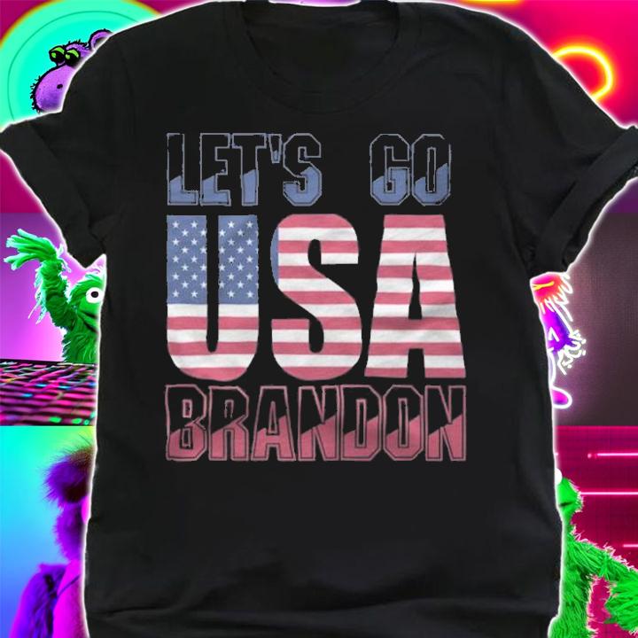 Trending let's Go USA Brandon Joe Brandon Let's Go Brandon T-Shirt t-shirt