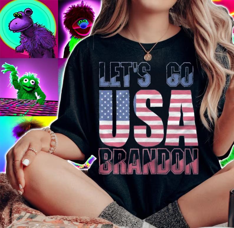 Trending let's Go USA Brandon Joe Brandon Let's Go Brandon T-Shirt t-shirt