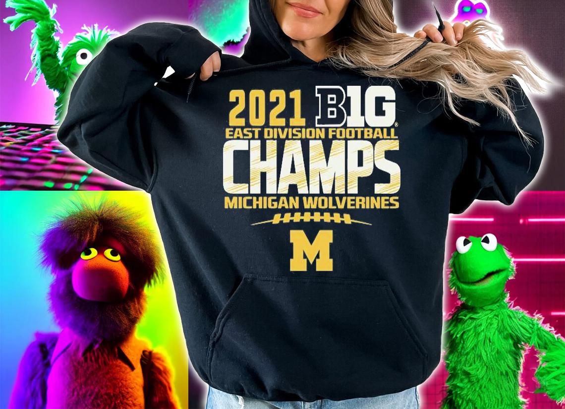 University Of Michigan Football Big Ten East Division Champs High Praise T-Shirt t-shirt hoodie