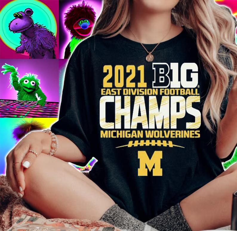 University Of Michigan Football Big Ten East Division Champs High Praise T-Shirt t-shirt woman shirt