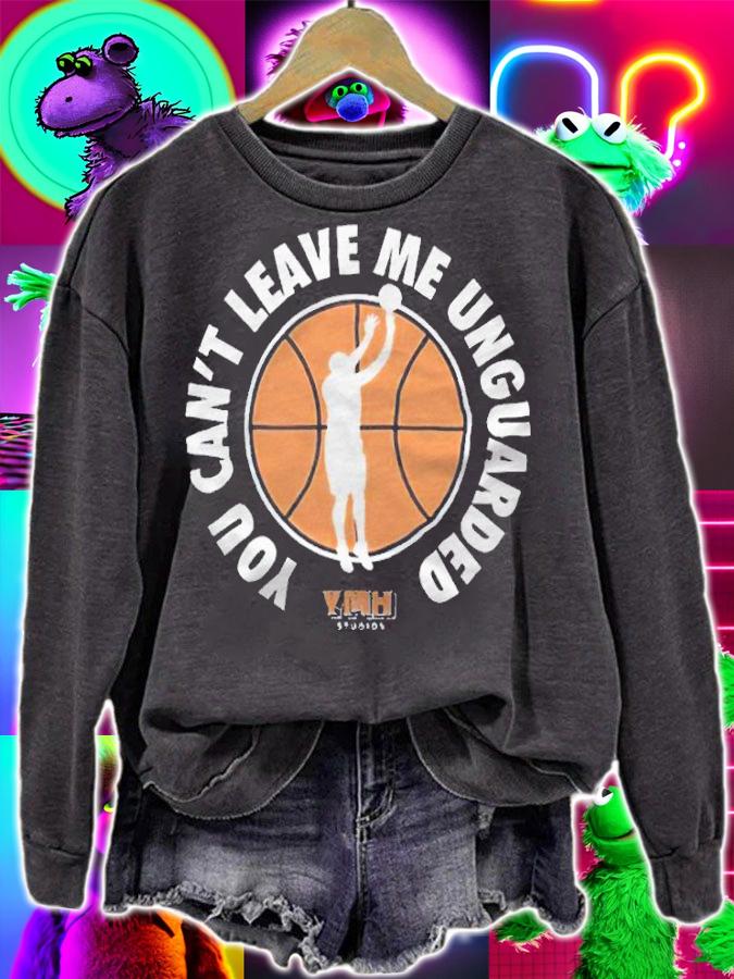 You can't leave me unguarded logo T-shirt t-shirt