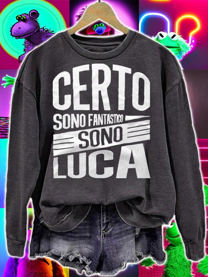 Certo sono Fantastico sono Luca T-shirt t-shirt