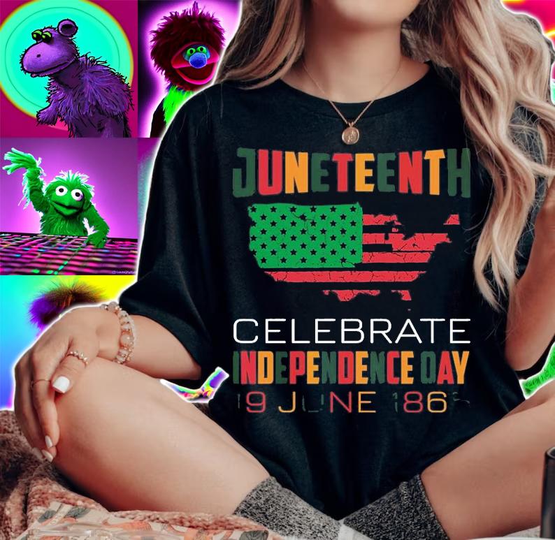Juneteenth Celebrate Freedom Day Celebrate Independence Day T-Shirt t-shirt woman shirt