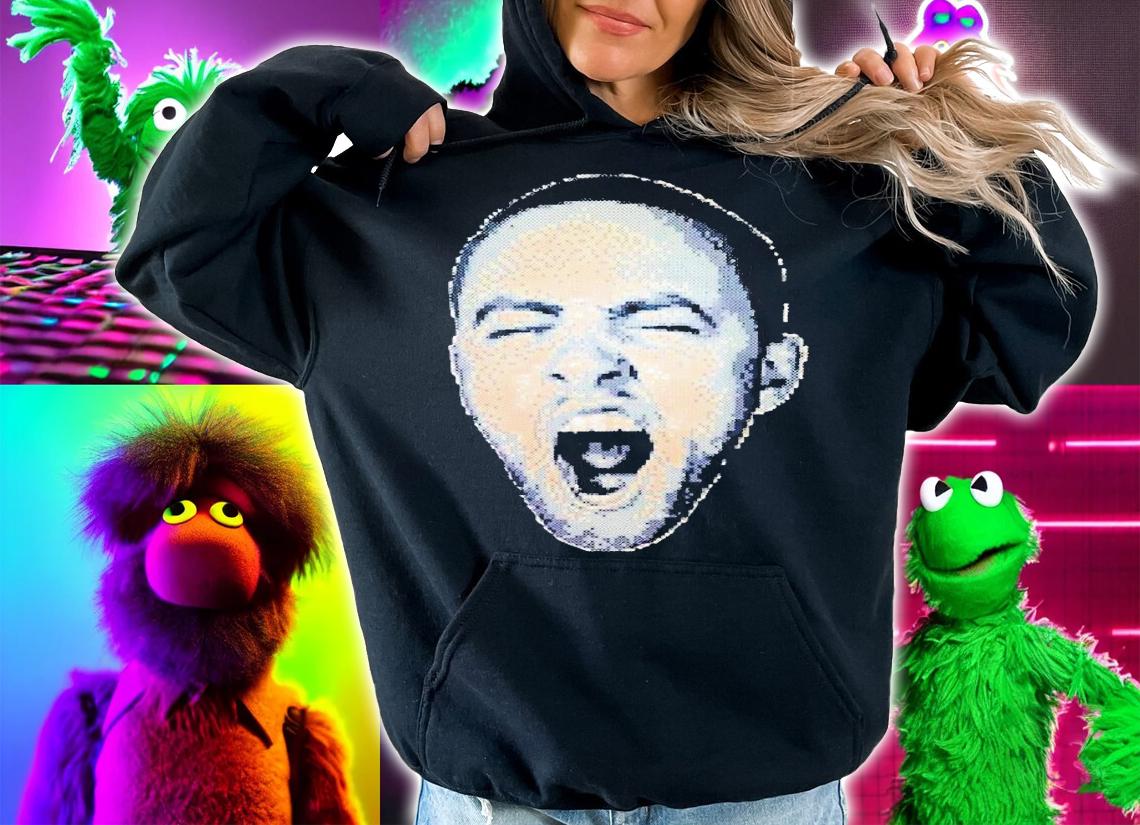 Mac Miller Perler Bead Portrait T-Shirt t-shirt hoodie