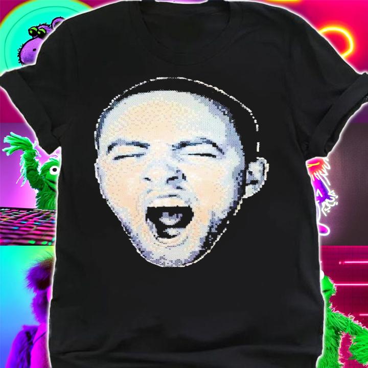 Mac Miller Perler Bead Portrait T-Shirt t-shirt shirt