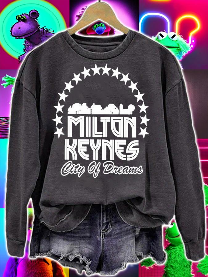 Milton Keynes City Of Dreams T-Shirt t-shirt sweatshirt