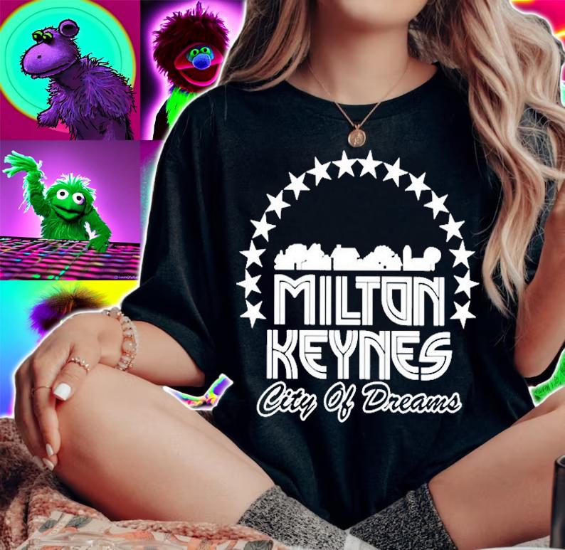 Milton Keynes City Of Dreams T-Shirt t-shirt woman shirt