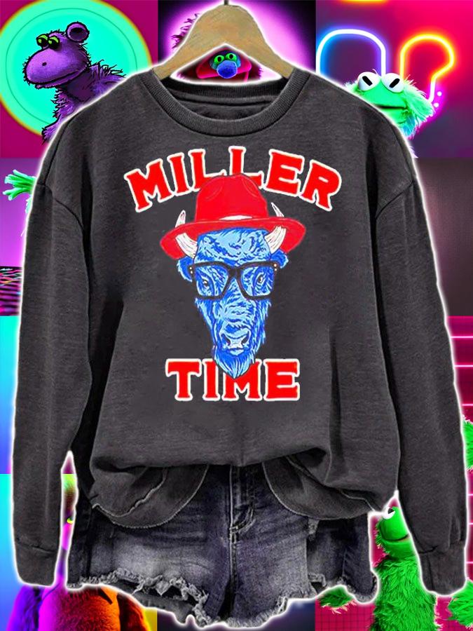 P.U.N.T. Pediatric Cancer Collaborative Miller Time T-Shirt t-shirt sweatshirt
