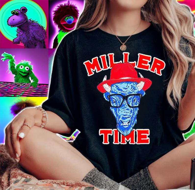 P.U.N.T. Pediatric Cancer Collaborative Miller Time T-Shirt t-shirt woman shirt