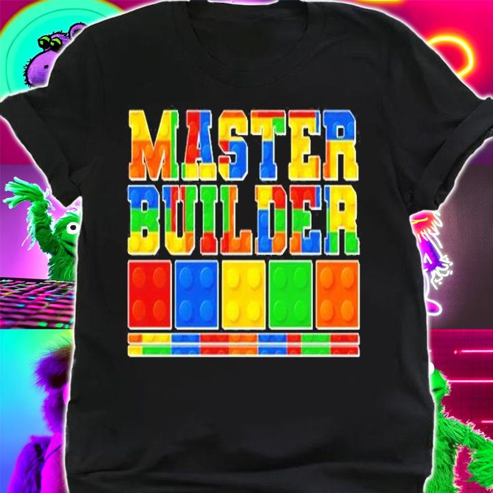 Cool Master Builder Lego Fan T-Shirt t-shirt shirt