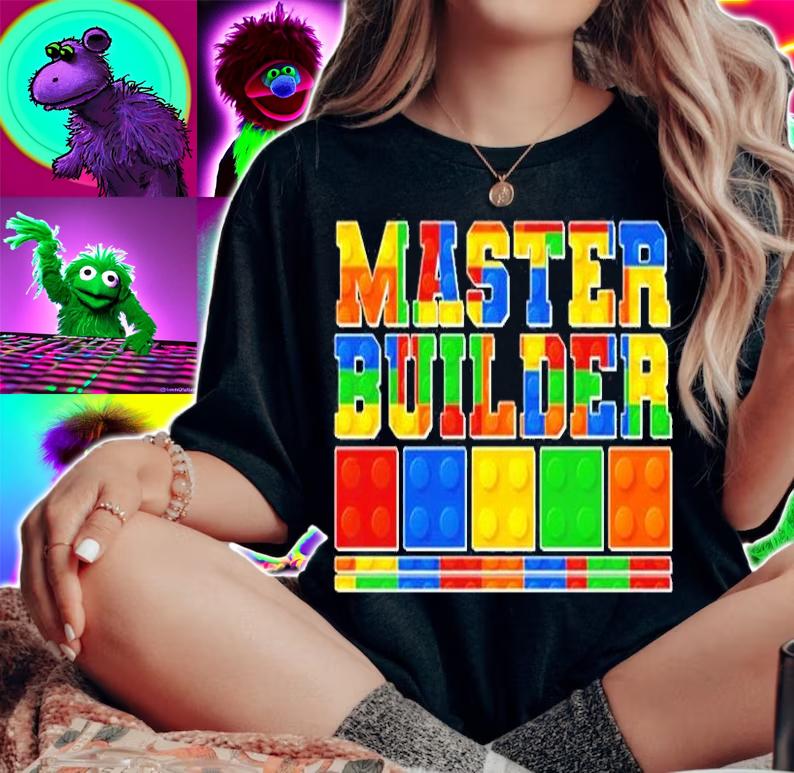 Cool Master Builder Lego Fan T-Shirt t-shirt woman shirt