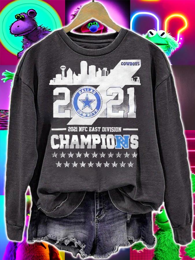 Dallas Cowboys 2021 Nfc East Division Champions 1970-2021 T-shirt t-shirt sweatshirt