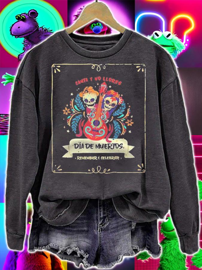 Dia De Muertos Dia De Los Muertos Distressed Costume Premium Shirt t-shirt