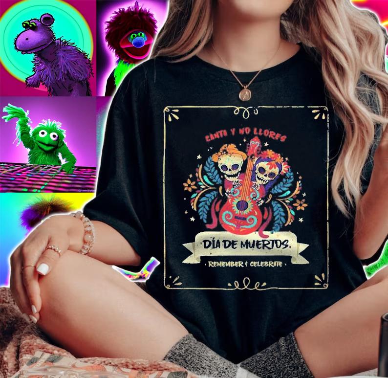 Dia De Muertos Dia De Los Muertos Distressed Costume Premium Shirt t-shirt