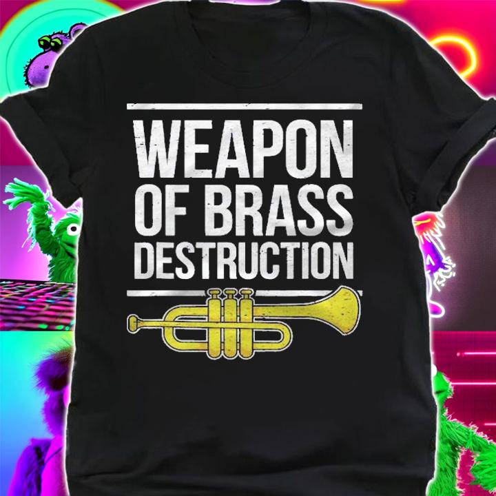 Funny Trumpet Player Marching Band Trumpeter Brass Player shirt t-shirt