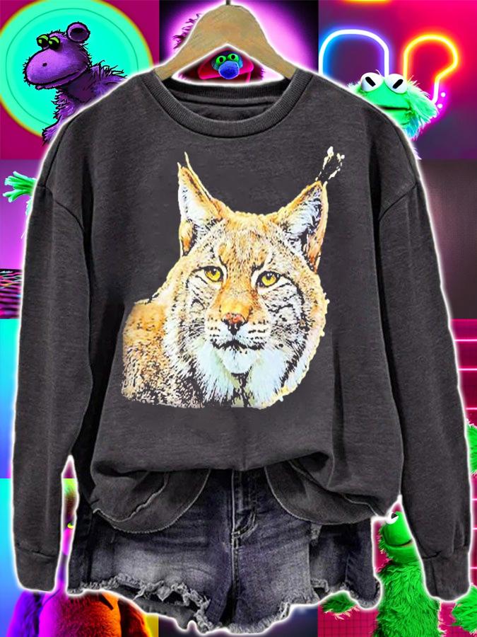 Lynx Design Lynxes Wild Cats T-Shirt t-shirt