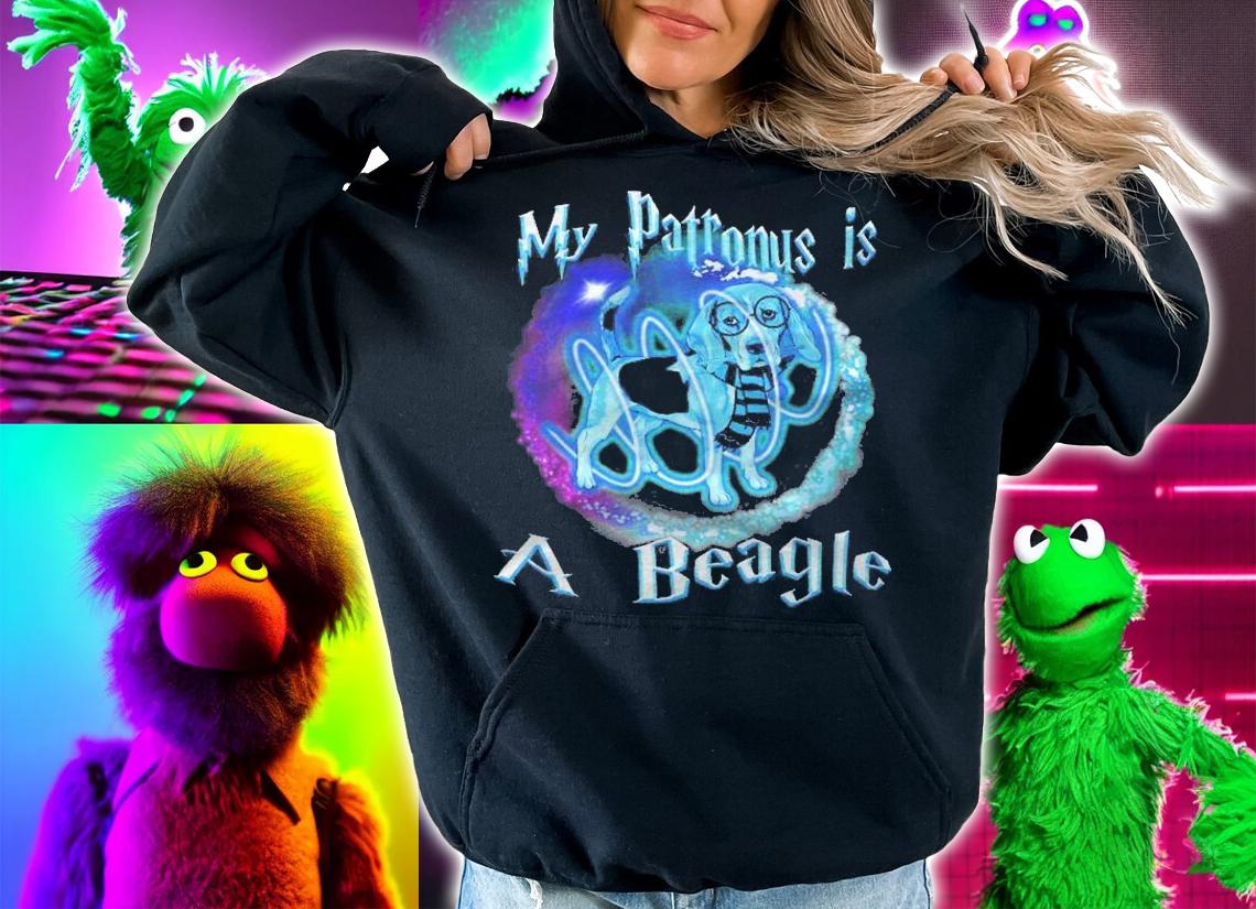 My Patronus Is A Beagle Magical Dog Classic Shirt t-shirt
