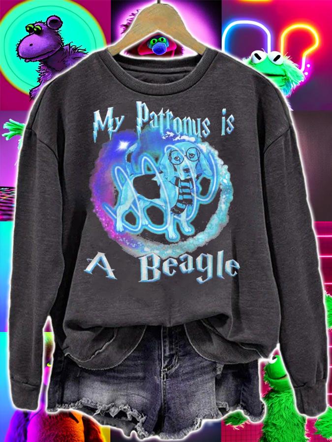 My Patronus Is A Beagle Magical Dog Classic Shirt t-shirt