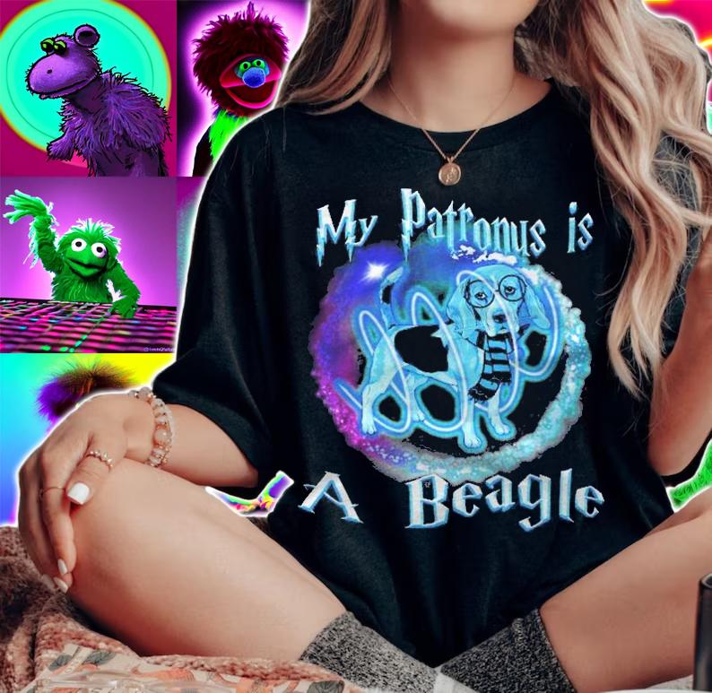 My Patronus Is A Beagle Magical Dog Classic Shirt t-shirt