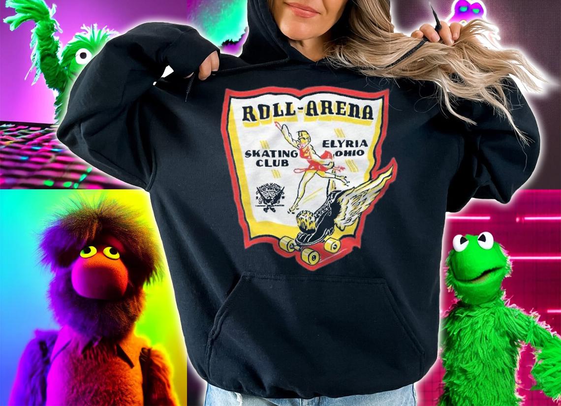 Roll-Arena Skating Club Elyria Ohio Shirt t-shirt hoodie