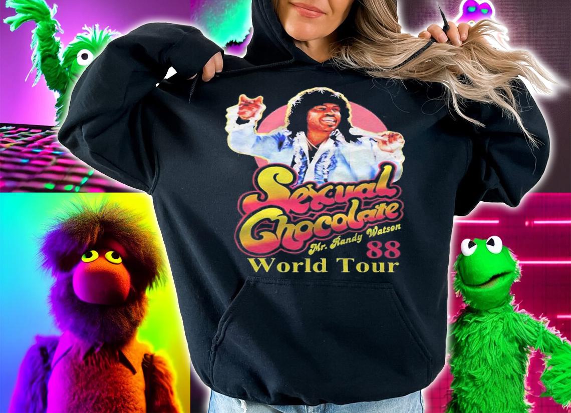 Sexual Chocolate Mr.Randy Watson World Tour 88 T-shirt t-shirt hoodie