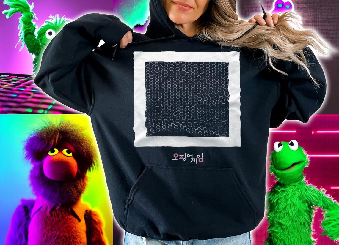 Squid Game square T-shirt t-shirt hoodie