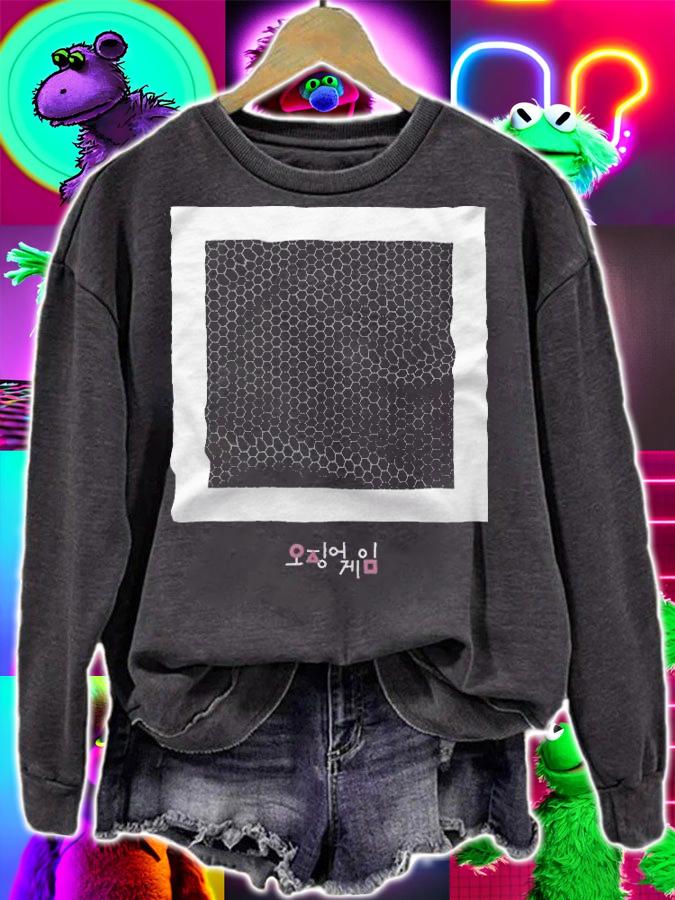 Squid Game square T-shirt t-shirt sweatshirt