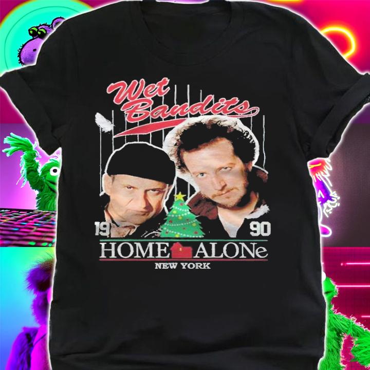 Wet Bandits Home Alone New York 1990 T-shirt t-shirt shirt
