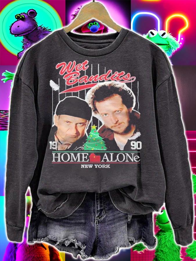 Wet Bandits Home Alone New York 1990 T-shirt t-shirt sweatshirt