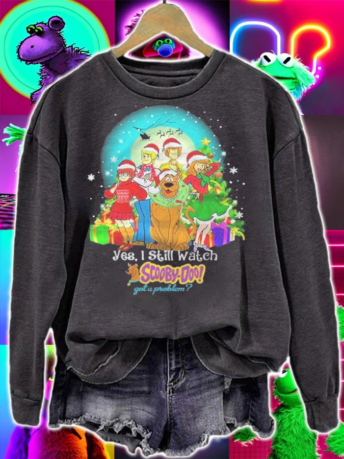 Yes I Still Watch Scooby-doo Got A Problem Christmas Shirt t-shirt
