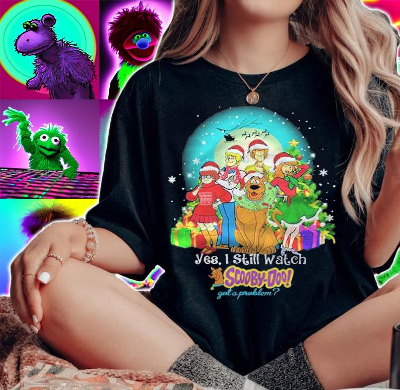 Yes I Still Watch Scooby-doo Got A Problem Christmas Shirt t-shirt
