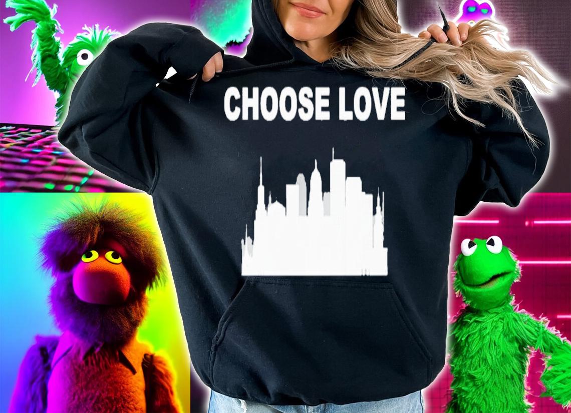 Choose Love Buffalo Bills Skyline Shirt t-shirt