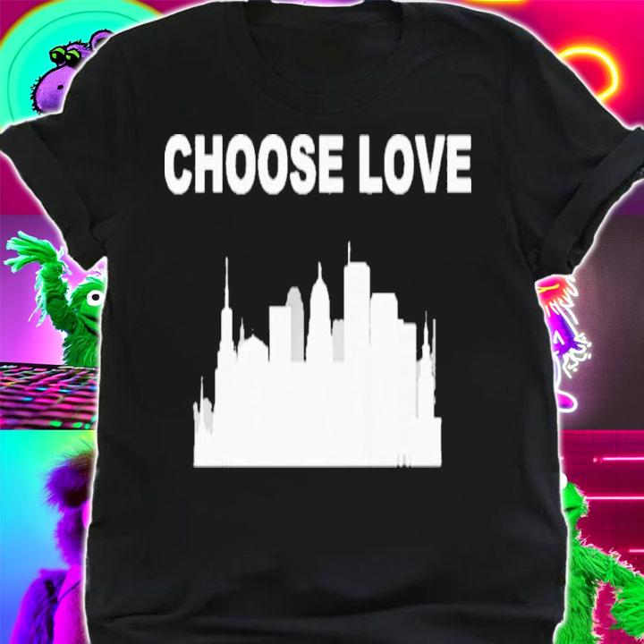 Choose Love Buffalo Bills Skyline Shirt t-shirt