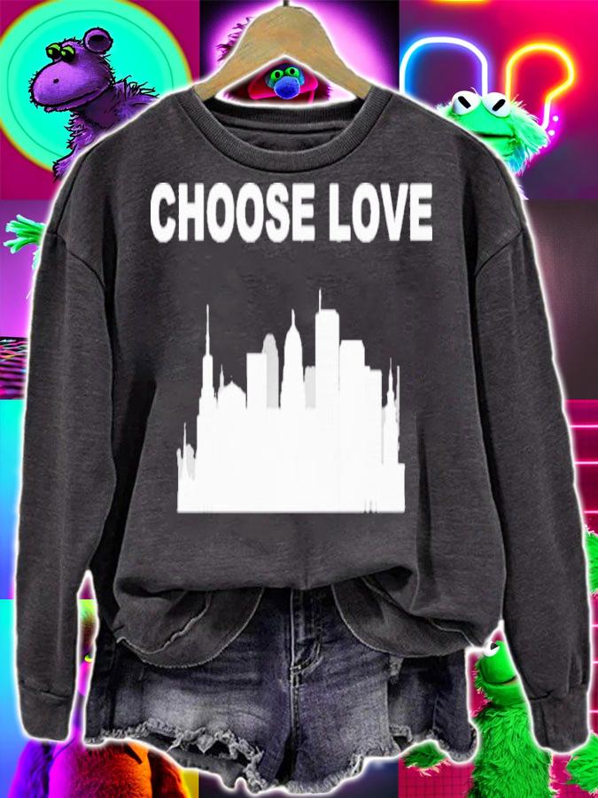 Choose Love Buffalo Bills Skyline Shirt t-shirt
