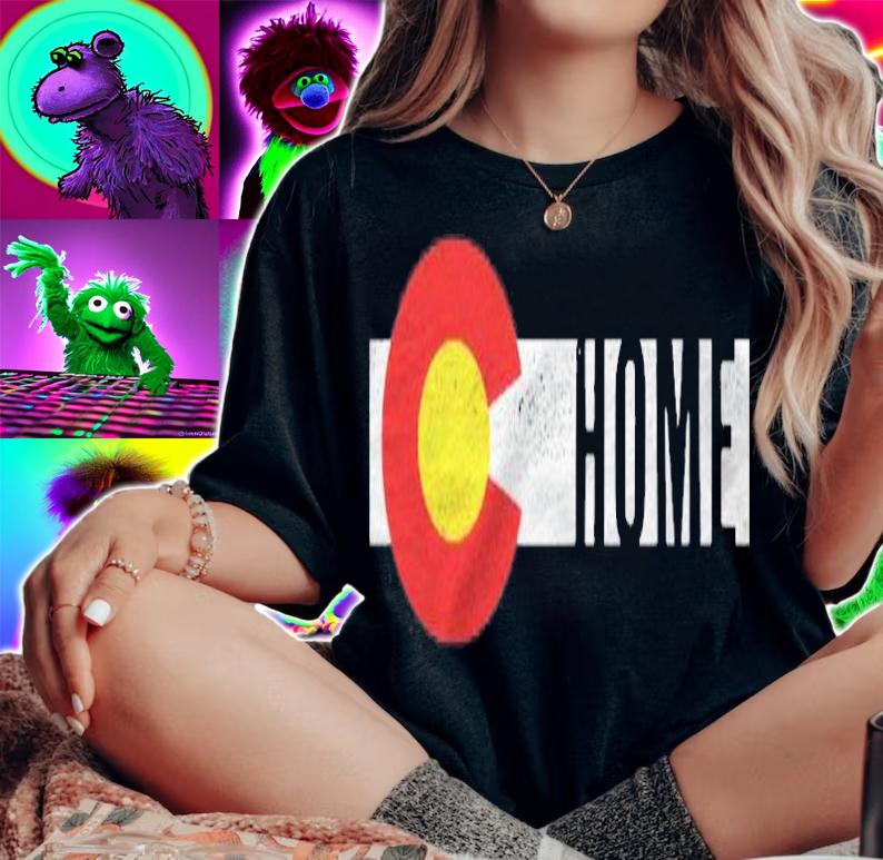 Colorado Home Colorado State Flag Shirt t-shirt woman shirt