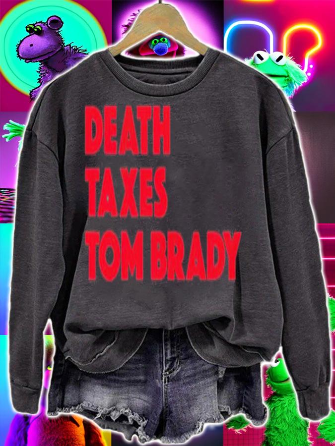 Death Taxes Tom Brady Tampa Bay Shirt t-shirt sweatshirt