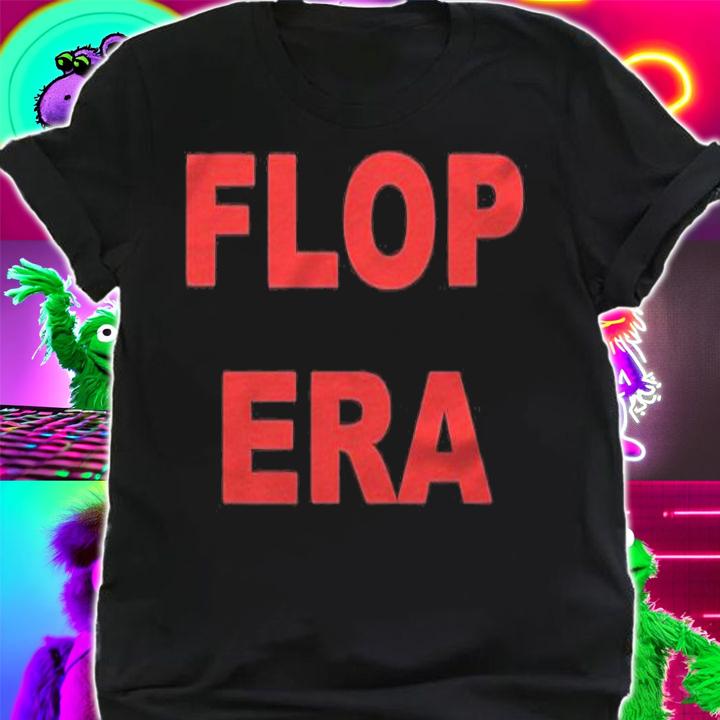Flop Era text logo T-shirt t-shirt