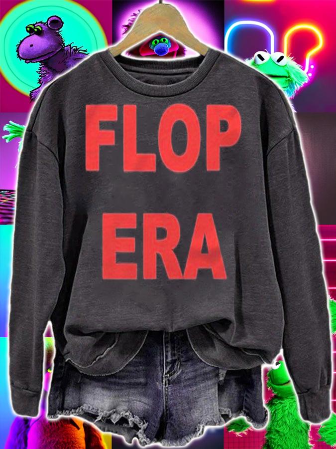 Flop Era text logo T-shirt t-shirt