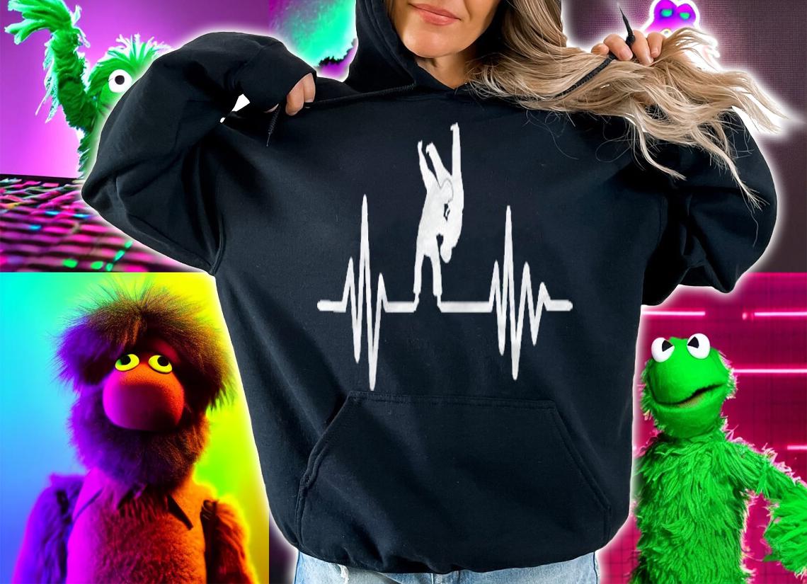 Judo Frequency Heartbeat Judo Judoka Shirt t-shirt hoodie