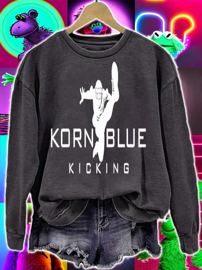 Kornblue Kicking Shirt t-shirt sweatshirt