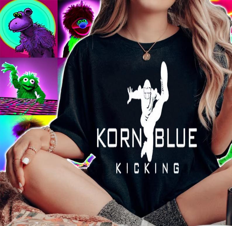 Kornblue Kicking Shirt t-shirt woman shirt