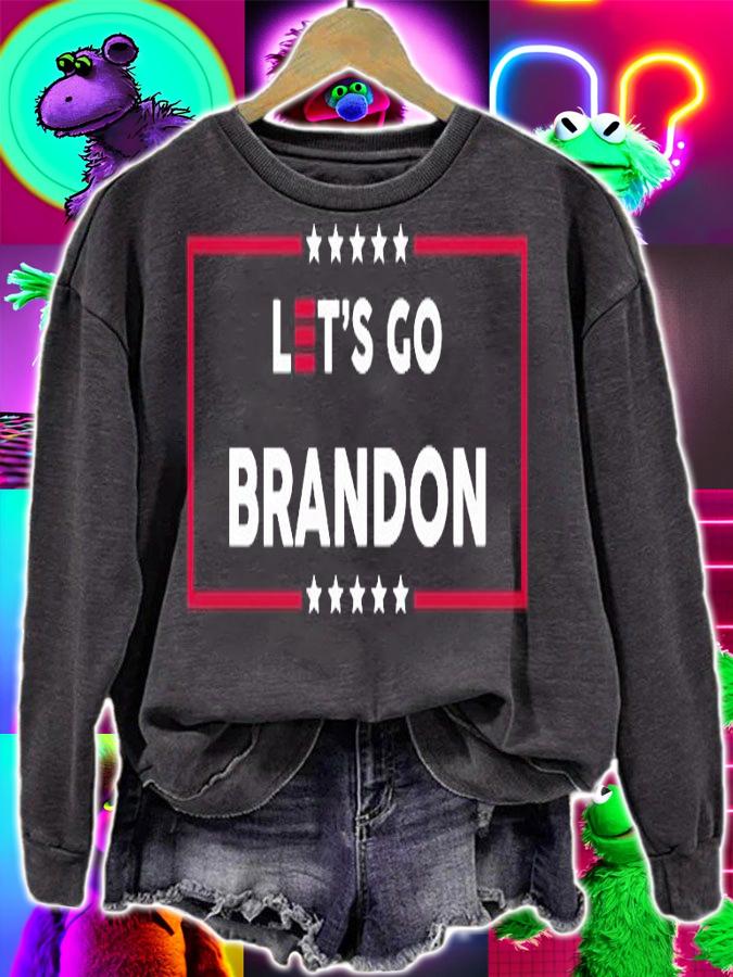 Lets Go Brandon Funny Fuck Joe Biden Chants T-Shirt t-shirt