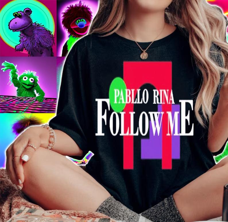 Pabllo Vittar Follow Me Pabllo Rina Shirt t-shirt woman shirt